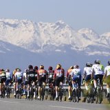 Disputée dans un cadre somptueux, la classique Milan-Turin a vu deux Suisses monter sur le podium KEYSTONE/AP/Fabio Ferrari